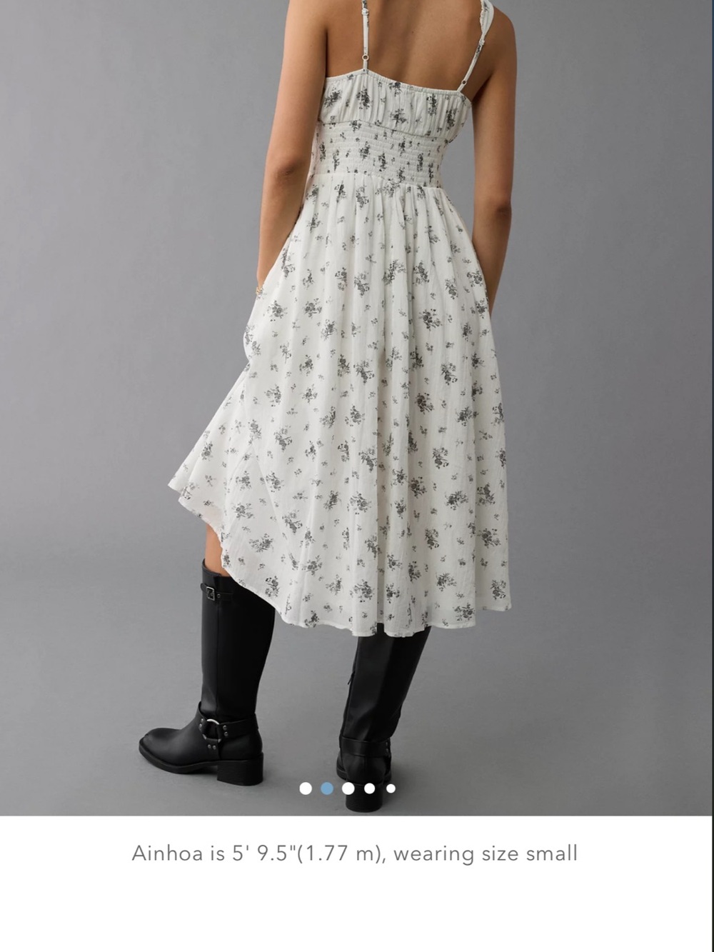 Aerie Corset Midi Dress - Picture 2 of 4